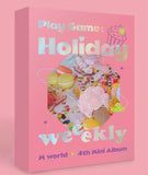 WEEEKLY - Play Game:Holiday (4th Mini) CD+Photobook+Photocard+Free Gift