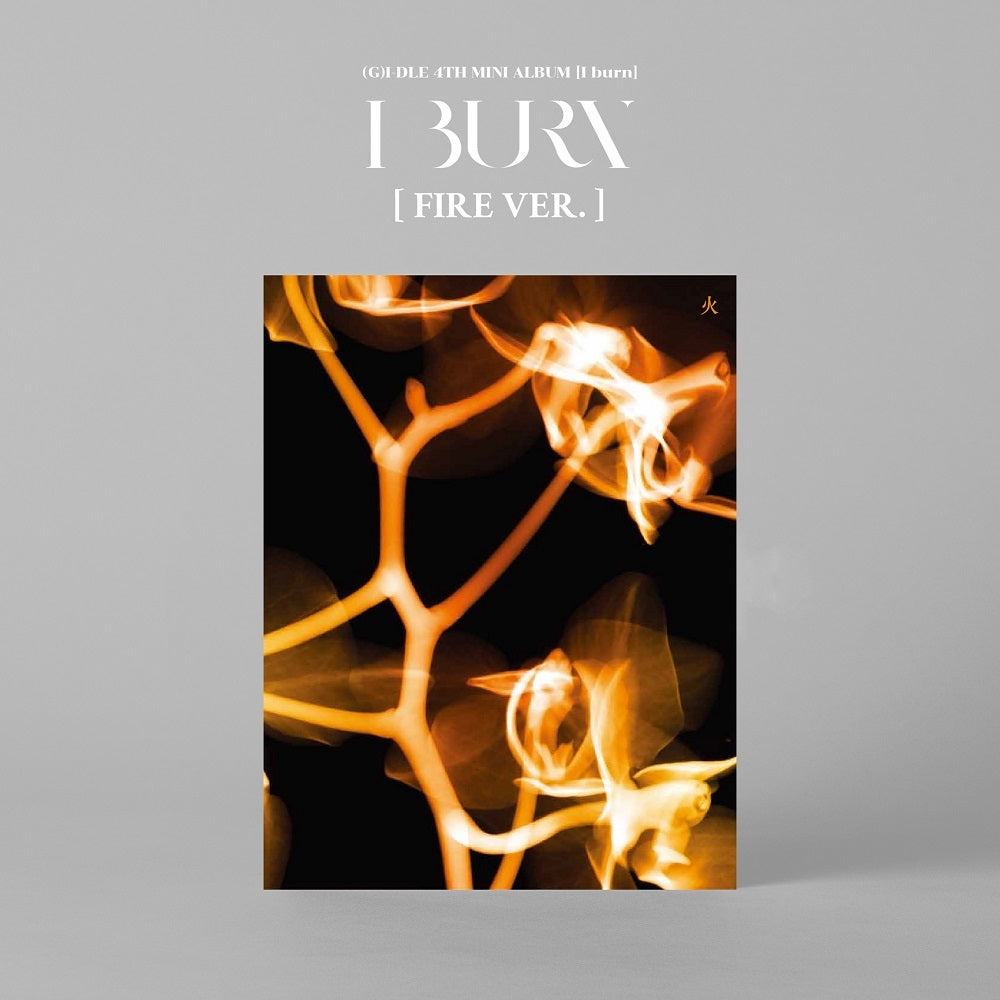 G)I-DLE - I Burn (4th Mini Album)+Extra Photocards Set