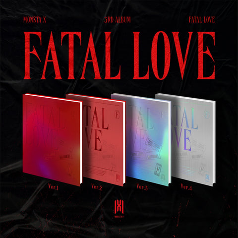 Monsta X - Fatal Love (Vol.3) Album+Extra Photocards Set